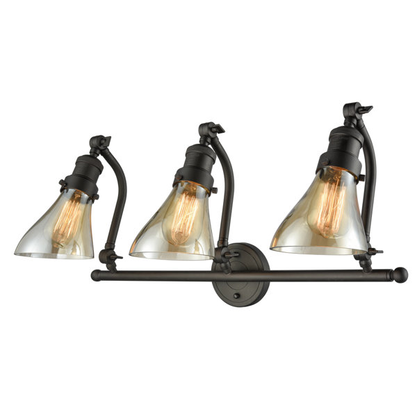 Brayden Studio® Bontrager 3 Light Dimmable Vanity Light Wayfair